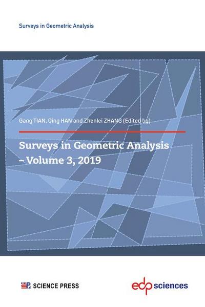 Surveys in Geometric Analysis - Volume 3, 2019