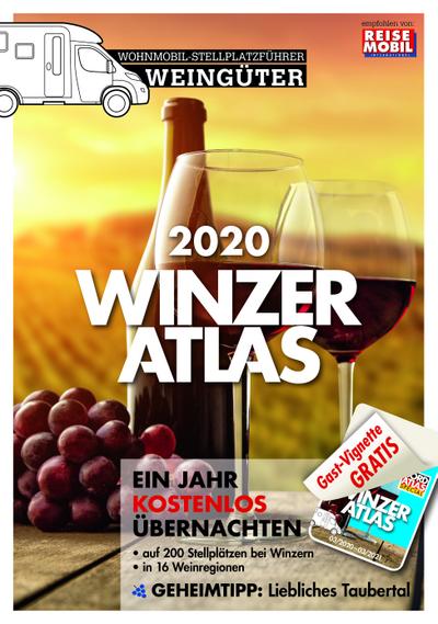 WINZERATLAS 2020: Wohnmobil-Stellplatzführer Weingüter