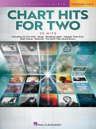 Chart Hits for Two: Easy Instrumental Duets for Two - Trombone Edition