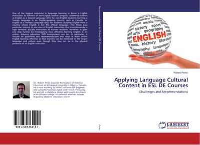 Applying Language Cultural Content in ESL DE Courses