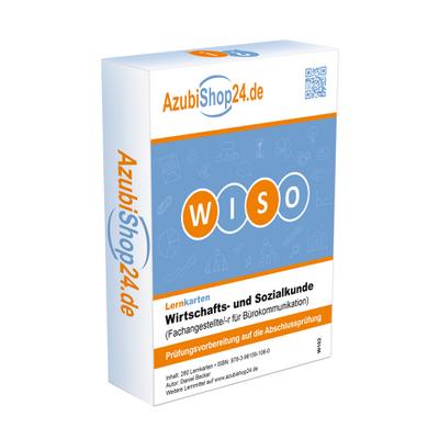 Lernkarten Wirtschafts- und Sozialkunde Fachangestellter für Bürokommunikation / Fachangestellte für Bürokommunikation Prüfungsvorbereitung Wiso ... Wirtschafts- und Sozialkunde Prüfung
