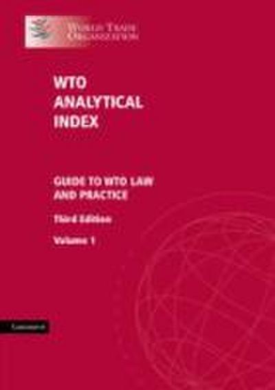 Wto Analytical Index 2 Volume Set