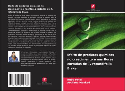 Efeito de produtos químicos no crescimento e nas flores cortadas de T. rotundifolia Blake