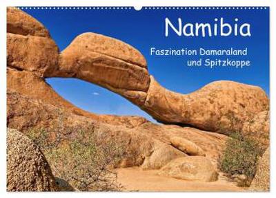 Namibia - Faszination Damaraland und Spitzkoppe (Wandkalender 2026 DIN A2 quer), CALVENDO Monatskalender