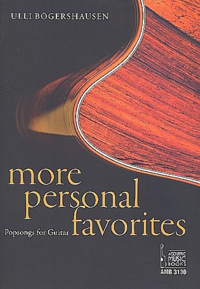 More Personal Favorites: Popsongs for Guitar. Noten und Tabulaturen