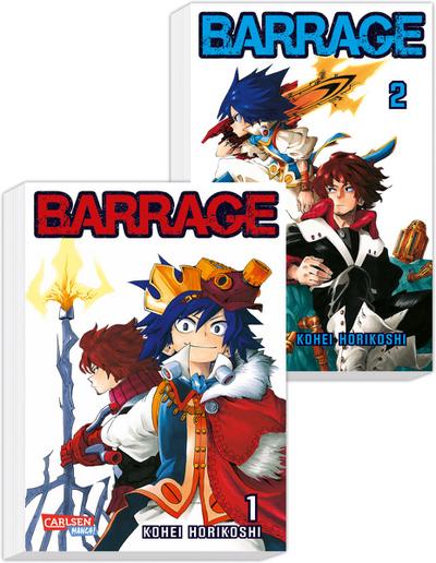 Barrage Komplettpack 1-2: Mini-Serie vom Autor der Superserie My Hero Academia