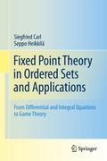 Fixed Point Theory in Ordered Sets and Application
