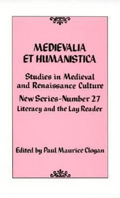 Medievalia Et Humanistica No. 27