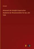Almanach der königlich bayerischen Akademie der Wi