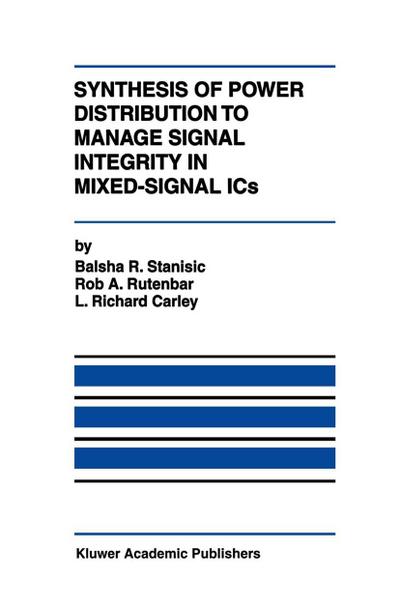 Synthesis of Power Distribution to Manage Signal Integrity in Mixed-Signal ICs