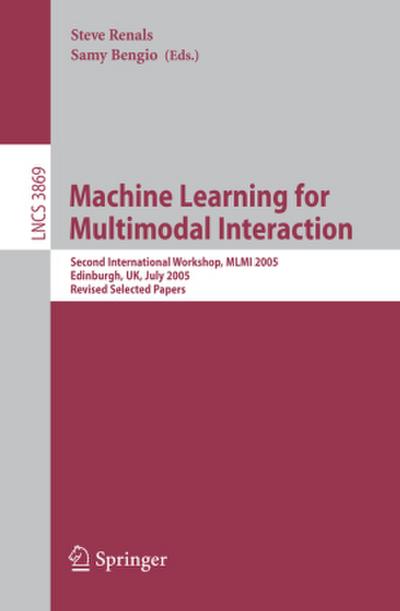 Machine Learning for Multimodal Interaction