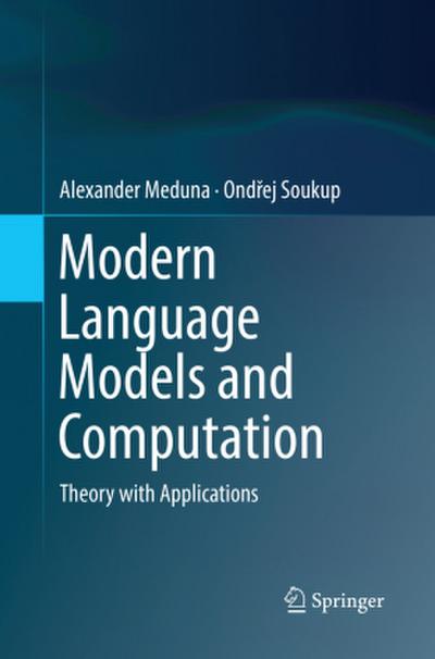 Modern Language Models and Computation