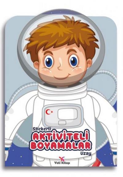Stickerli Aktiviteli Boyamalar Uzay
