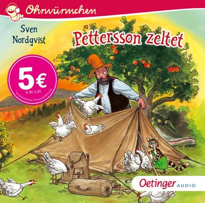 Pettersson und Findus. Pettersson zeltet