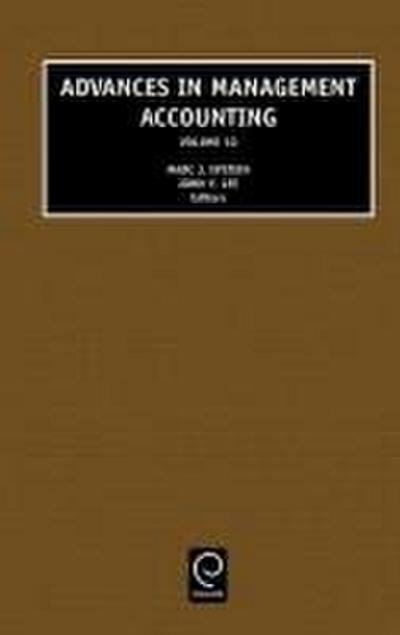 Advances in Management Accounting