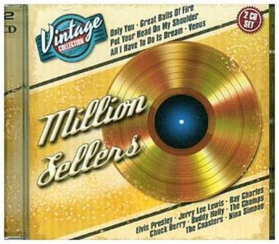 Million Sellers - Vintage Collection, 2 Audio-CDs