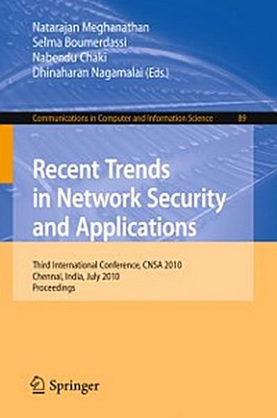 Recent Trends in Network Security and Applications