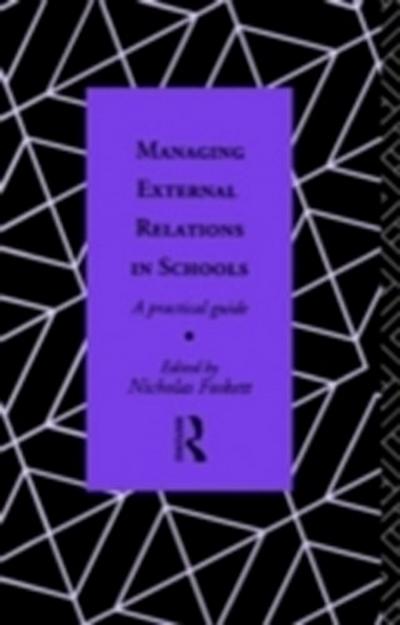 Managing External Relations in Schools