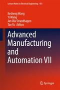 Advanced Manufacturing and Automation VII