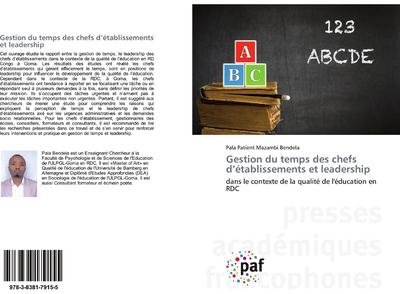 Gestion du temps des chefs d¿établissements et leadership