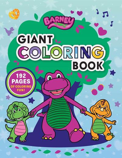 Barney: Giant Coloring Book