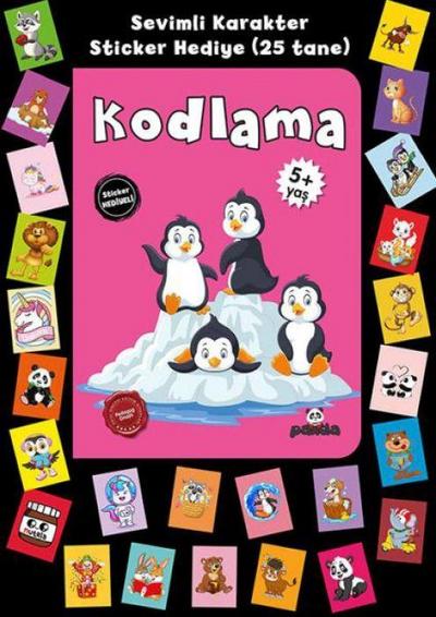 5 Yas Kodlama Stickerli
