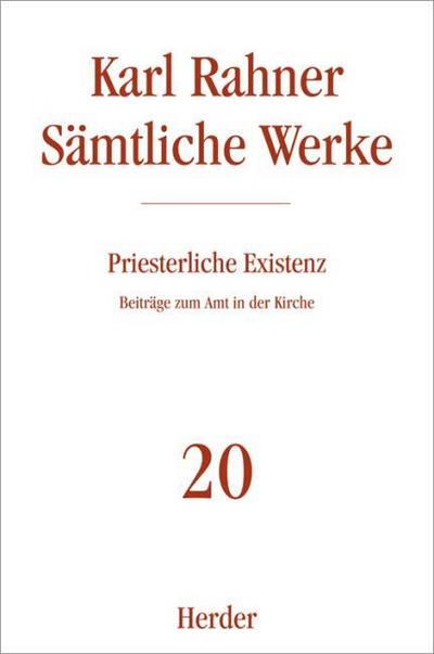 Karl Rahner Sämtliche Werke