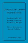 DeKalb County, Georgia, Probate Records