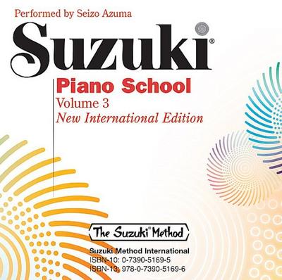 Suzuki Piano School, Volume 3 (The Suzuki Method) - Shinichi Suzuki