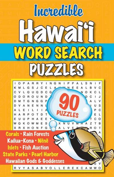 Incredible Hawaii Word Search Puzzles
