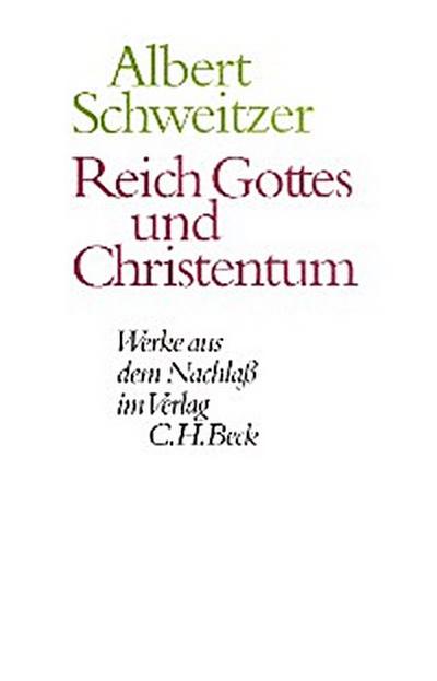 Reich Gottes und Christentum
