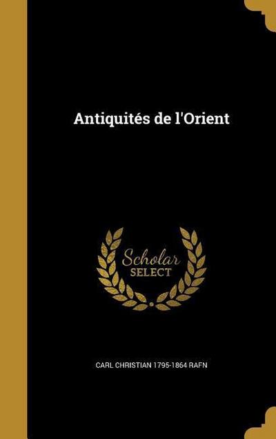 Antiquités de l’Orient