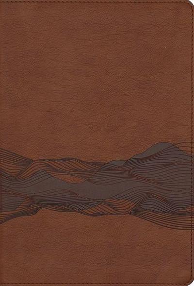 Niv, Timeline Bible, Leathersoft, Brown, Red Letter, Comfort Print