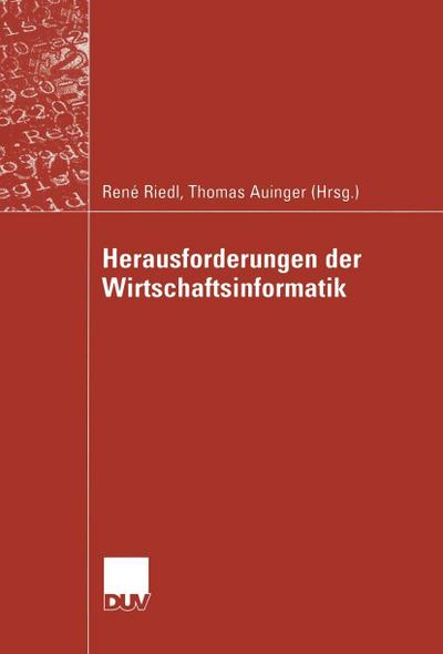 Herausforderungen der Wirtschaftsinformatik