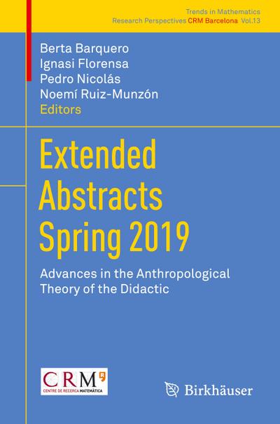 Extended Abstracts Spring 2019