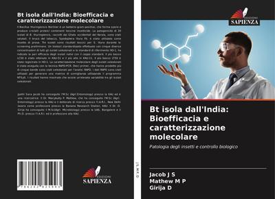 Bt isola dall’India: Bioefficacia e caratterizzazione molecolare