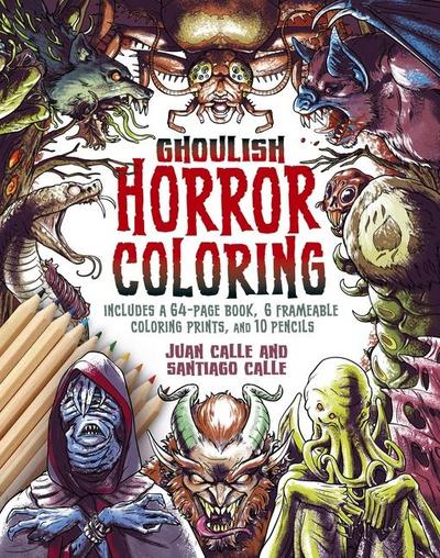 The Ghoulish Horror Coloring Kit