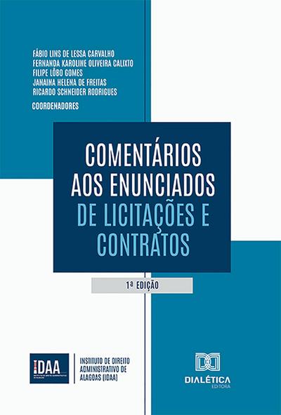 Comentários aos enunciados de licitações e contratos