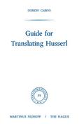 Guide for Translating Husserl