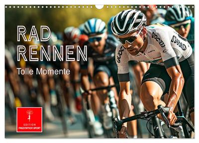 Radrennen - tolle Momente (Wandkalender 2026 DIN A3 quer), CALVENDO Monatskalender
