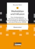 Werkstätten und Inklusion
