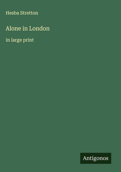Alone in London