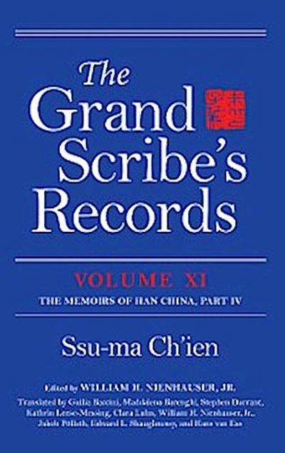 The Grand Scribe’s Records, Volume XI
