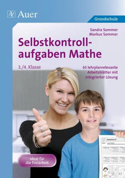 Selbstkontrollaufgaben Mathe - 3./4. Klasse