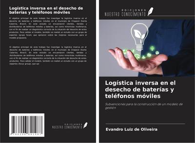 Logística inversa en el desecho de baterías y teléfonos móviles