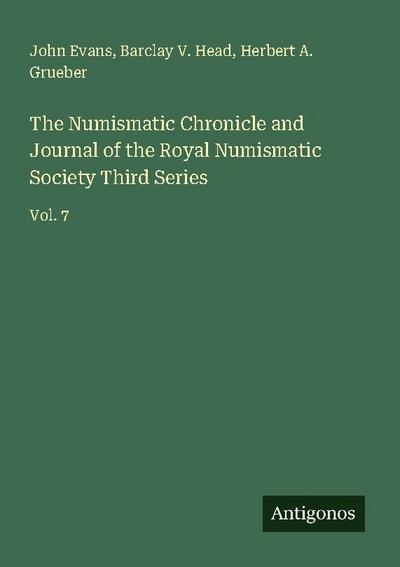 The Numismatic Chronicle and Journal of the Royal Numismatic Society Third Series