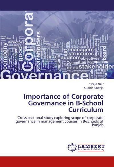 Importance of Corporate Governance in B-School Curriculum