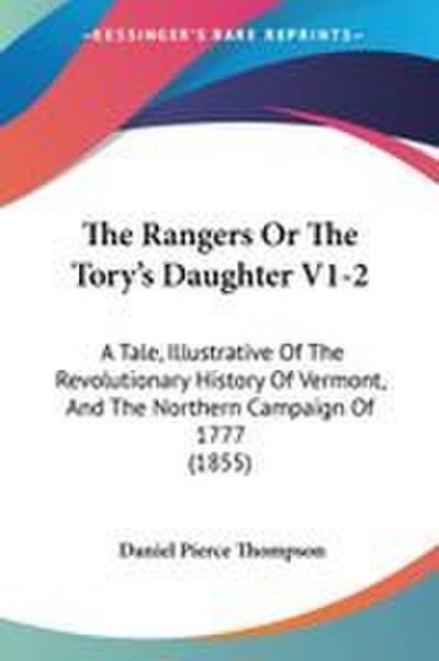 The Rangers Or The Tory’s Daughter V1-2