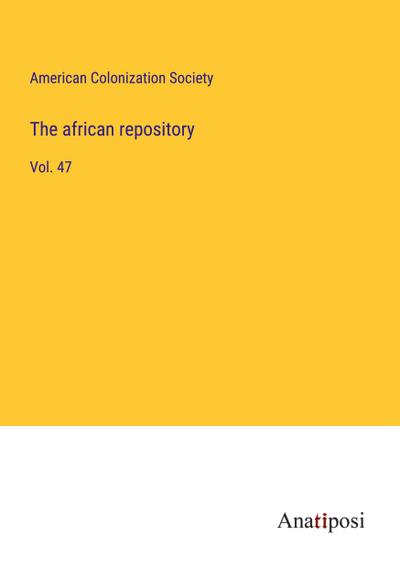The african repository
