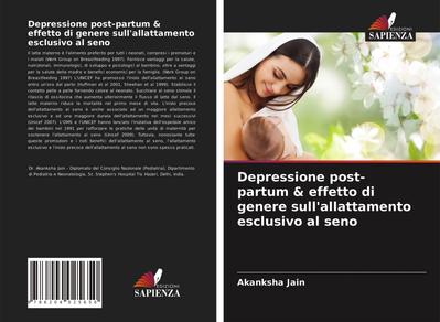 Depressione post-partum & effetto di genere sull’allattamento esclusivo al seno